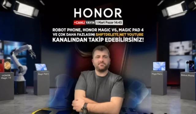 HONOR Robot Phone ile Mobil Devrim Başlıyor! Magic V6 ve Pad 4 Tanıtıldı