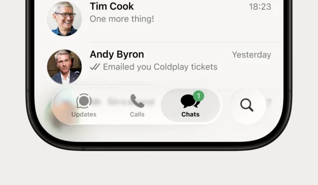 WhatsApp'ta Yeni Tasarım Alarmı! iOS'ta 'Liquid Glass' Dönemi Başlıyor