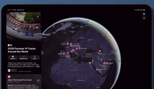 Apple Haritalar F1 Pistlerini 3D Getiriyor: Yarış Heyecanı Cebinde!
