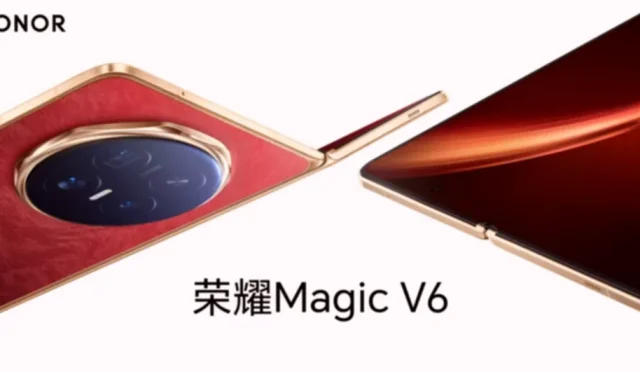 Honor Magic V6 Kırmızı Alarmı Veriyor: Katlanabilir Pazarda Rekabet Kızışıyor!
