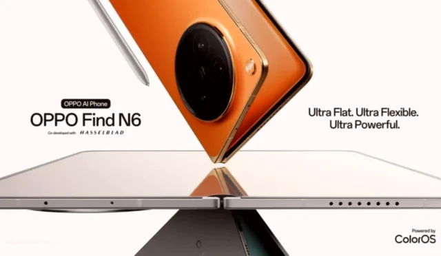 Oppo Find N6 Pil Testini Alt Üst Etti: Katlanabilirlerde Yeni Standart!