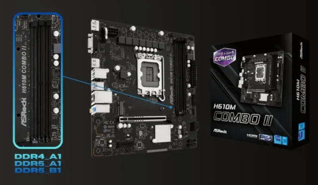 ASRock'tan RAM Krizine Çözüm: Hem DDR4 Hem DDR5 Destekli Anakart