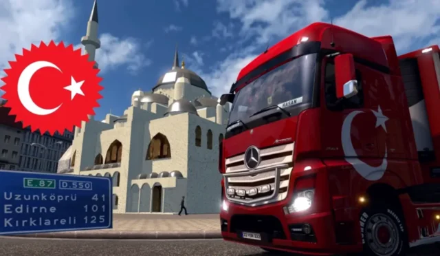 Euro Truck Simulator 2 Türkiye Yollarına Çıkıyor: 1915 Köprüsü ile Anadolu Gerçeği!