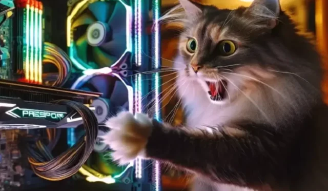 RTX 4090 Alev Aldı, Kedisi Sahibini Uyardı!