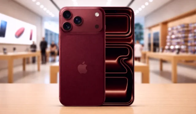 iPhone 18 Pro'da Renk Devrimi: Siyah Yerine Bordo Geliyor!