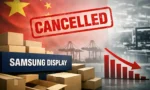 Samsung'da Ekran Krizi! Çin'e Sevkiyatlar Durdu, Fiyatlar Uçuyor