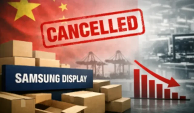 Samsung'da Ekran Krizi! Çin'e Sevkiyatlar Durdu, Fiyatlar Uçuyor