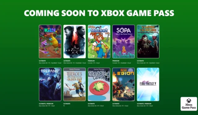 Xbox Game Pass Nisan 2026 Oyunları Duyuruldu: Final Fantasy V Sürprizi!