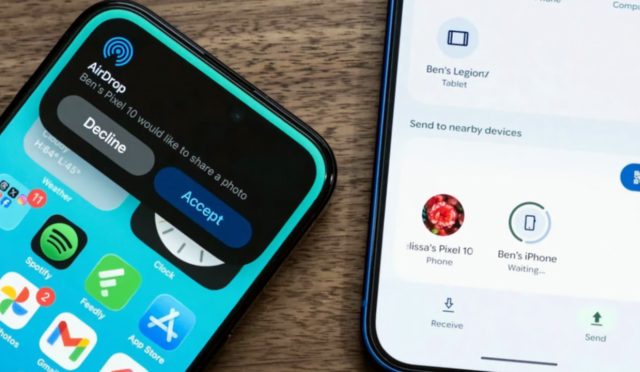 AirDrop Android'e Geliyor: Hangi Telefonlar iPhone'a Dosya Gönderebilecek?